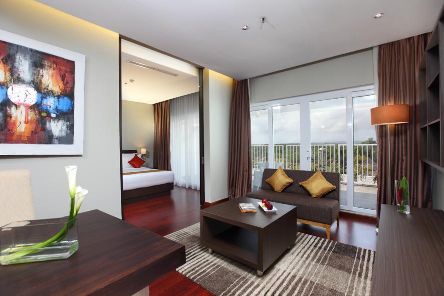 Harvestland Hotel Bali 庫塔 外观 照片