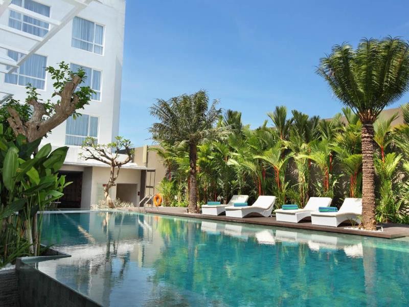 Harvestland Hotel Bali 庫塔 外观 照片