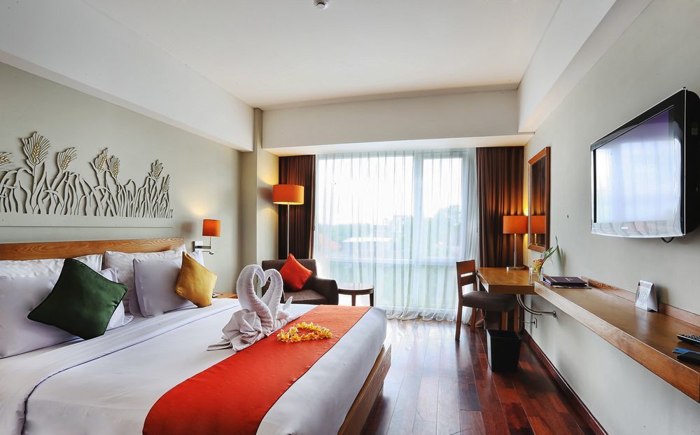 Harvestland Hotel Bali 庫塔 外观 照片