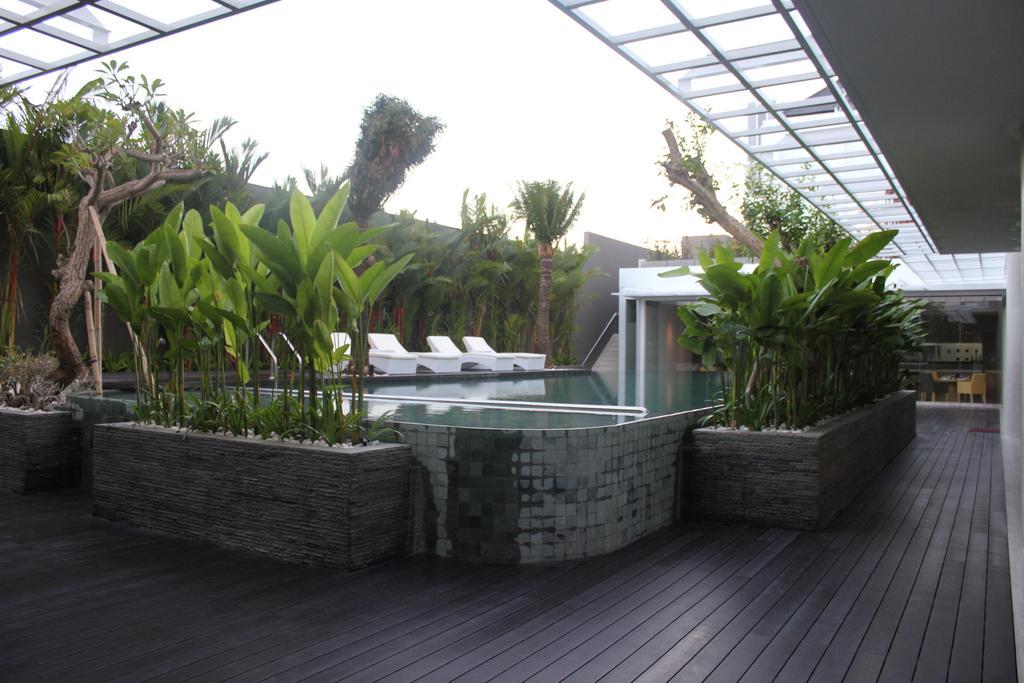 Harvestland Hotel Bali 庫塔 外观 照片