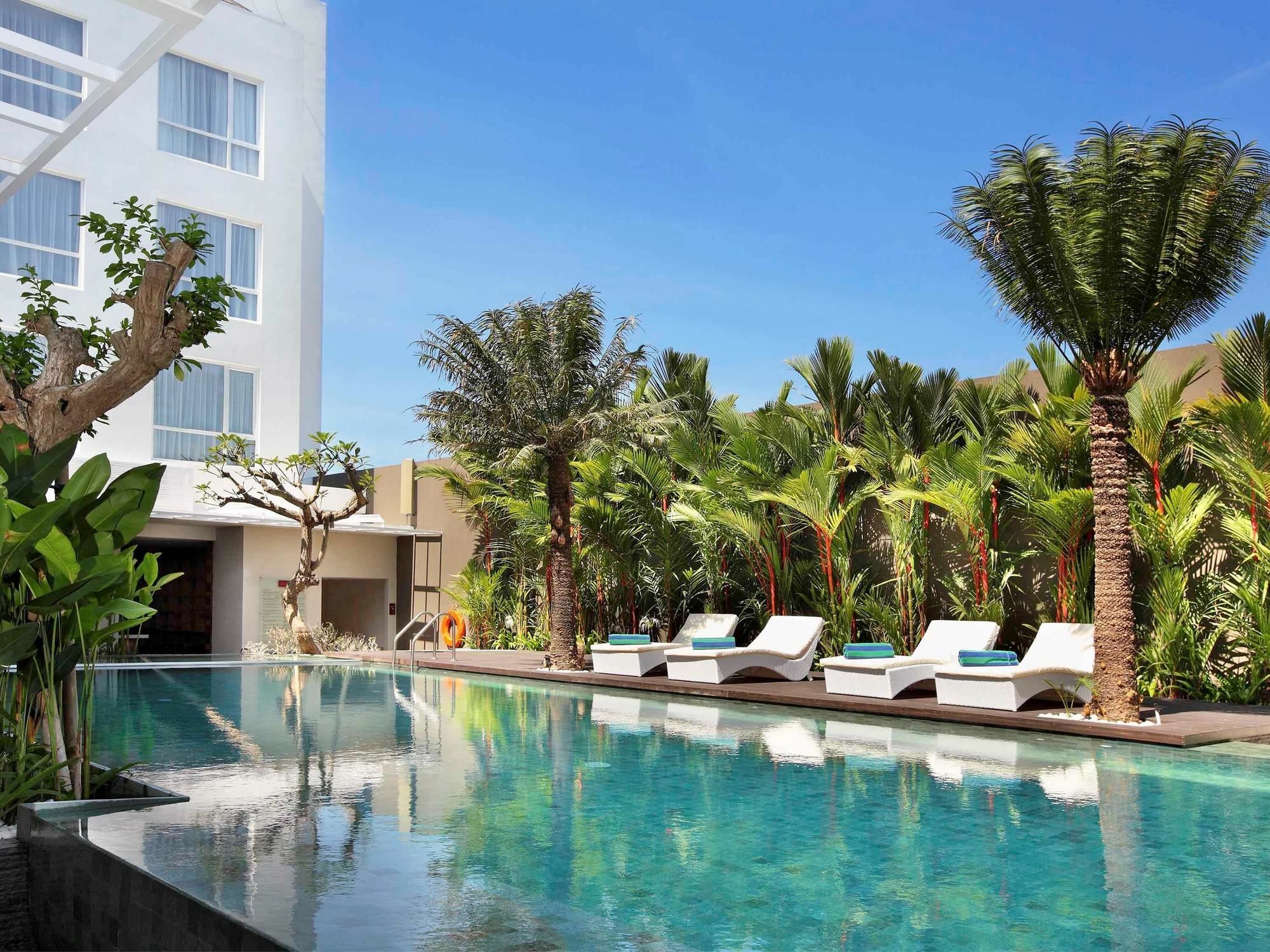 Harvestland Hotel Bali 庫塔 外观 照片